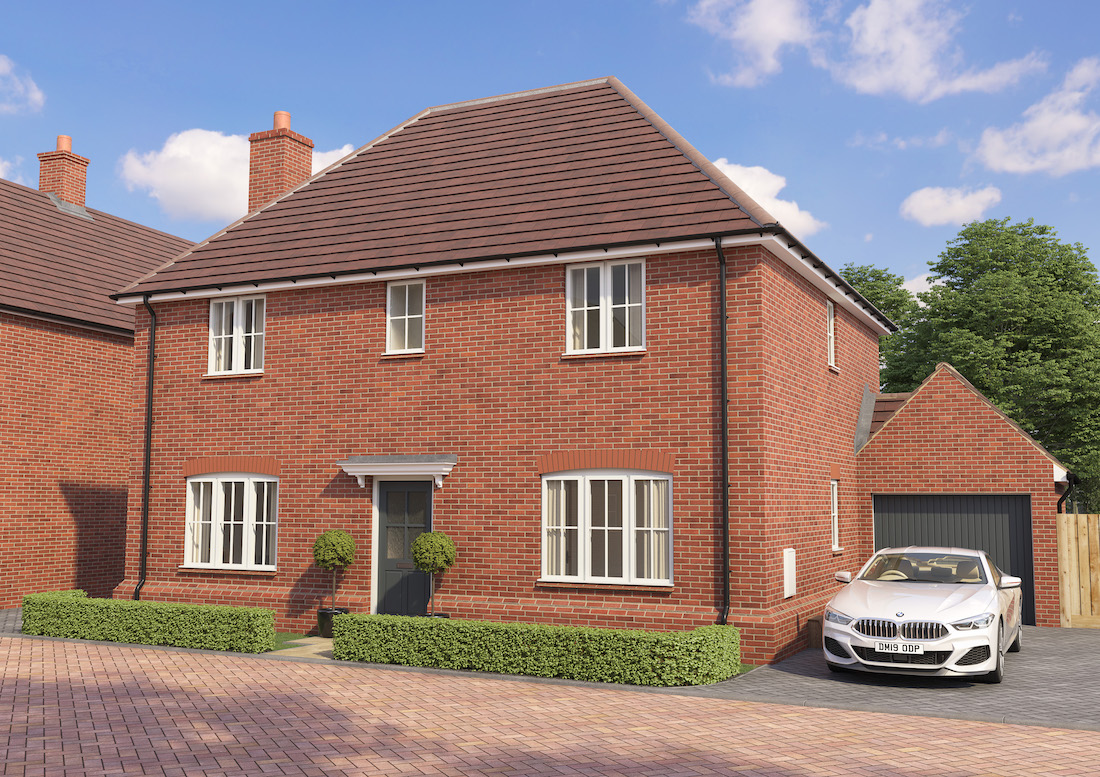 Willow Meadows New Build Houses for Sale in Ash Green, Surrey